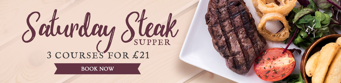 Steak & Supper at The Robin Hood, Clacton-on-Sea