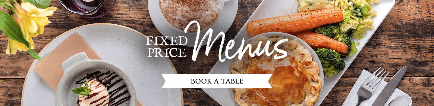 Fixed Price Menus at The Robin Hood in Droitwich | Vintage inns