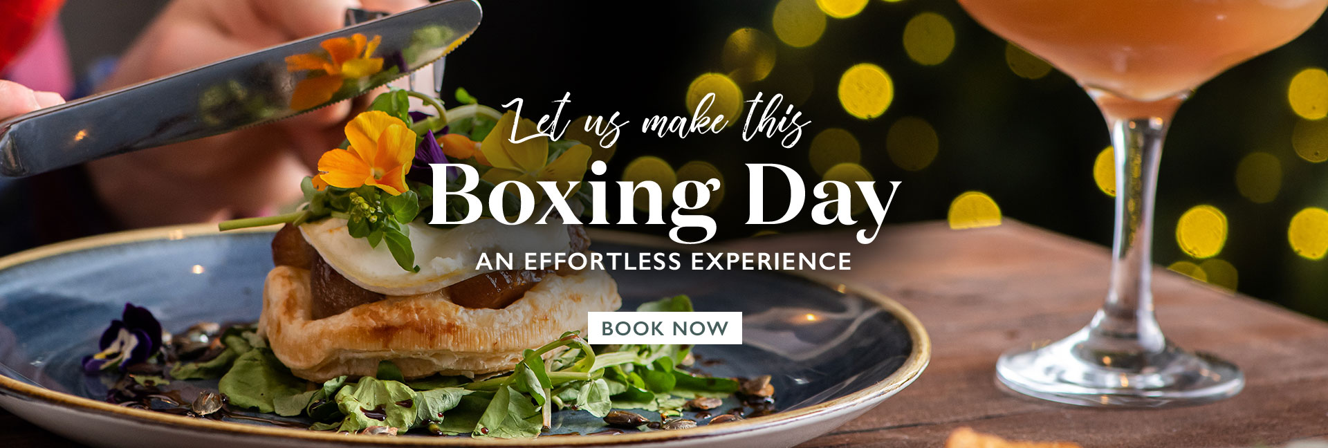 Boxing Day Menu at The Red Lion, Dodleston 