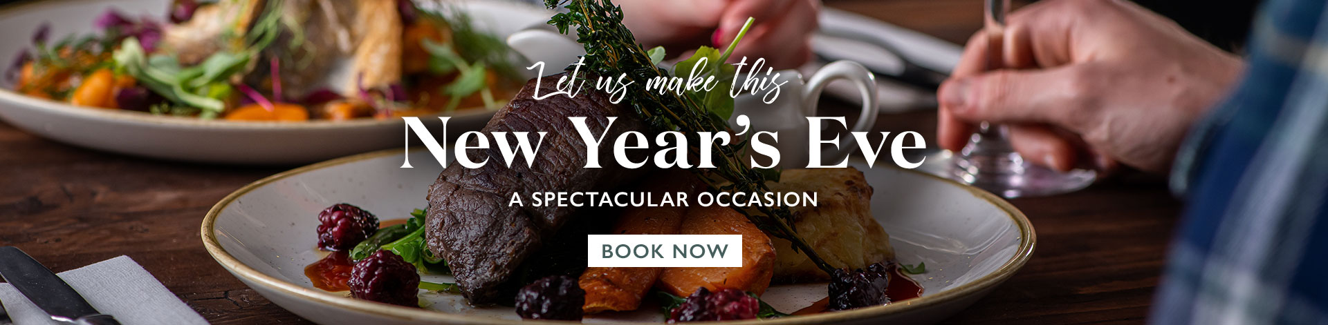 New Year’s Eve Menu at The River Wyre 