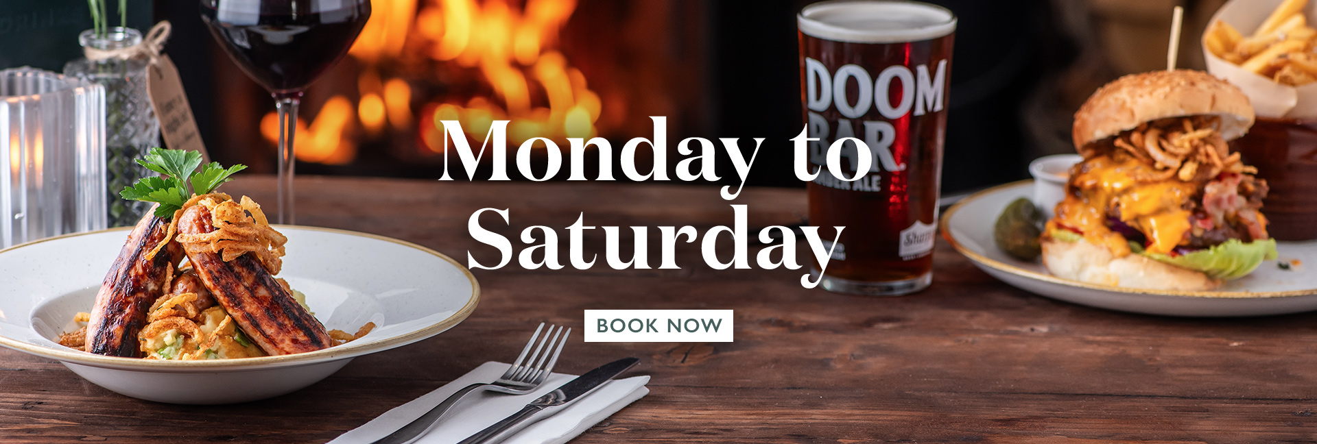 Book now at The Three Jolly Wheelers