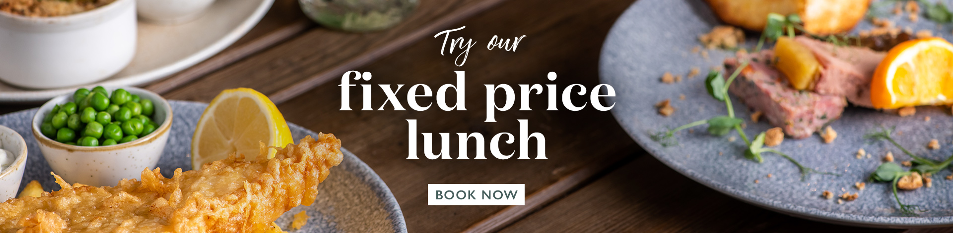 Fixed Price Lunch Menu