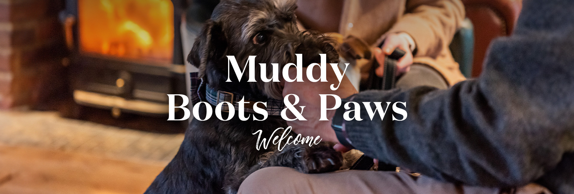 Dog friendly pub at The Barge