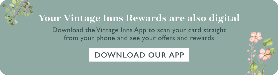 Vintage Inns Rewards app on your phone