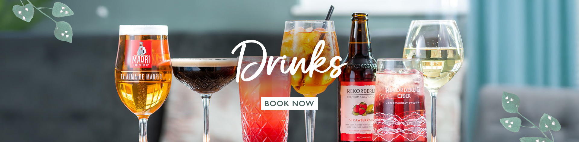 Drinks at Vintage Inns