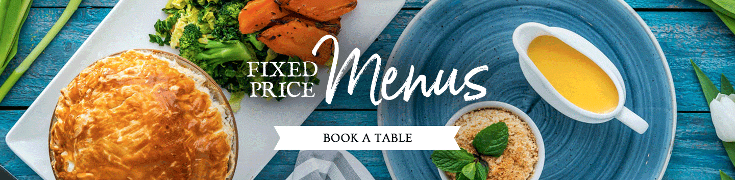 Fixed Price Menus at The River Wyre