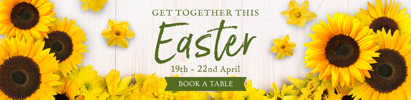Book now for Easter at Vintage Inns