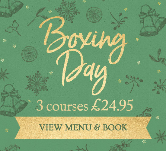 Christmas Day Lunch & Dinner 2018 at The Park Gate Inn in Hollingbourne