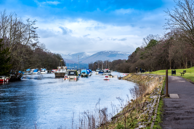 The Balloch House in Loch Lomond