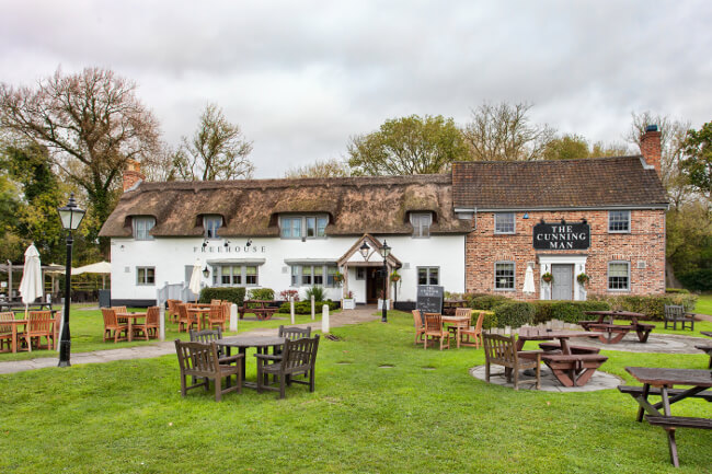 The Cunning Man in Burghfield Bridge